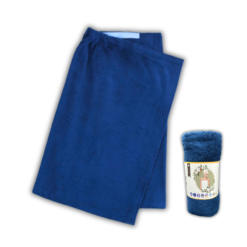 חצי חלוק עם סקוץ' כחול נייבי