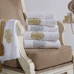 מגבות תחרה מעוצבות