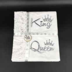 מצעים רקומים קינג וקווין