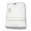 חלוק מגבת קצר לבן