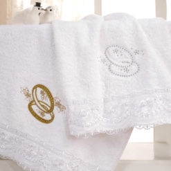 סט תחרה פנינים