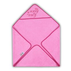 מגבת תינוק נסיכה ורוד