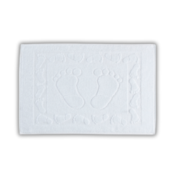 מגבת רגליים לבן