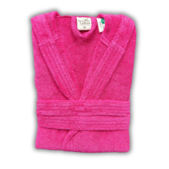 חלוק רחצה לילדים פרימיום פוקסיה