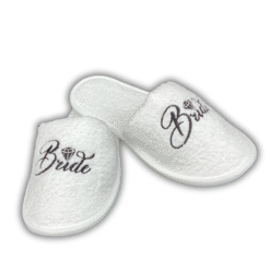 נעלי מגבת רקום ברייט