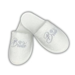 נעלי מגבת רקום ברייט