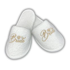 נעלי מגבת רקום ברייט