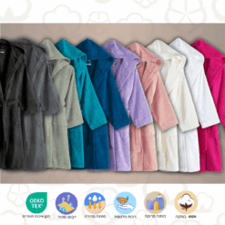 חלוקי רחצה עם כובע